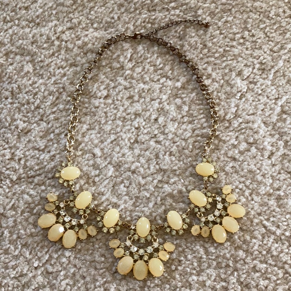 Cream Statement Necklace